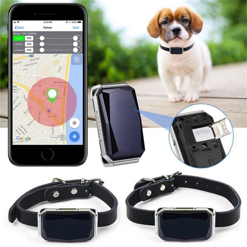 Coleira para Pet com Rastreador GPS Pet Find
